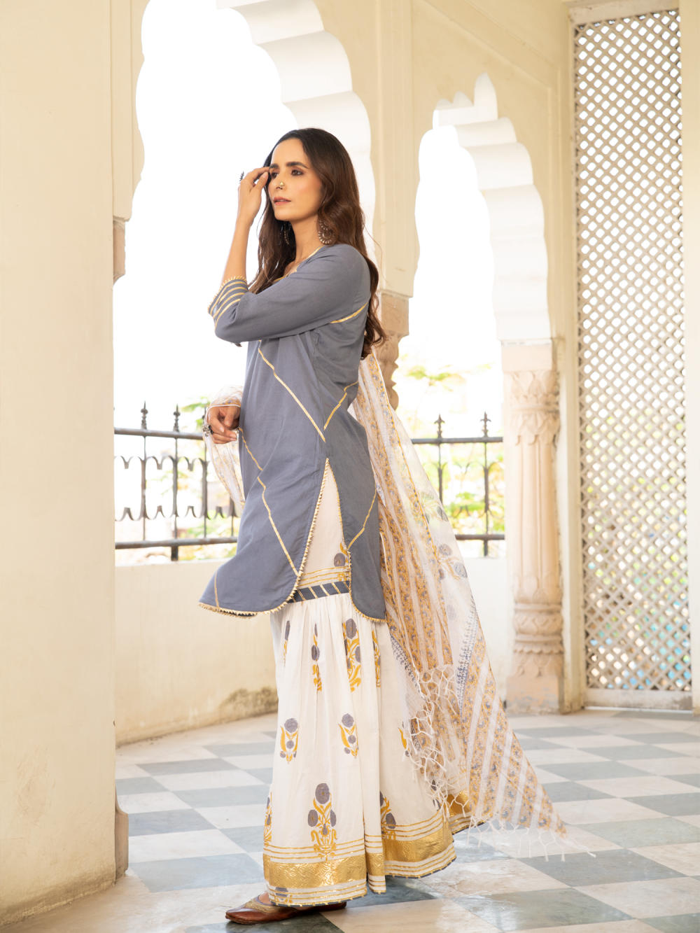 Chaand sharanya neel Fashion Maison Shefali