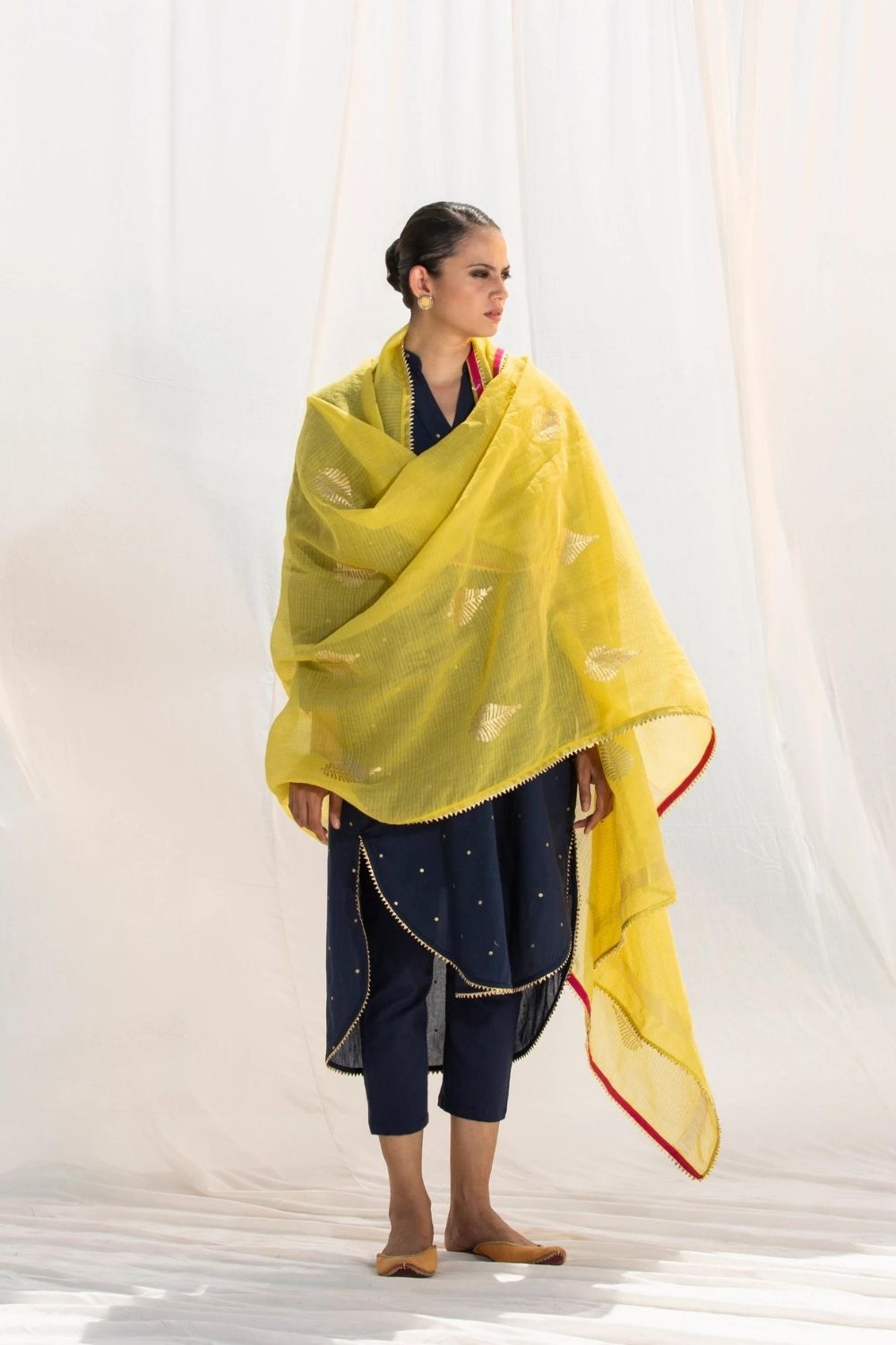 Chaarbagh Kurta Set Fashion Khara Kapas