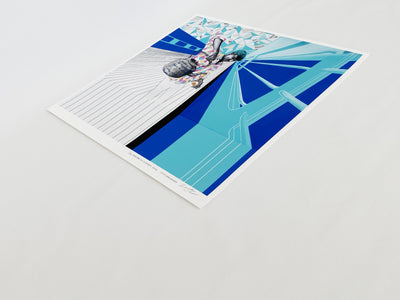 Chai on the Platform Print Art Zoya Chaudhary 
