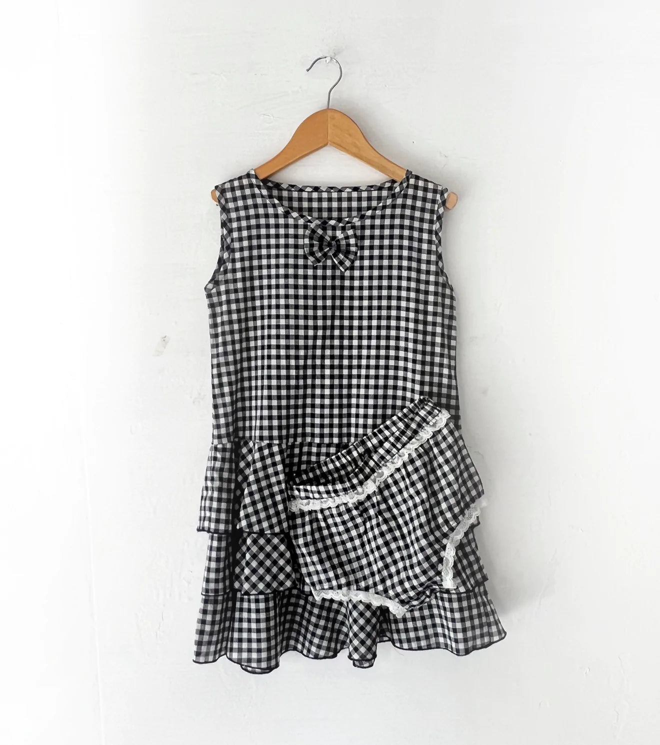 CheckMate Frock Fashion Khara Kapas Kids