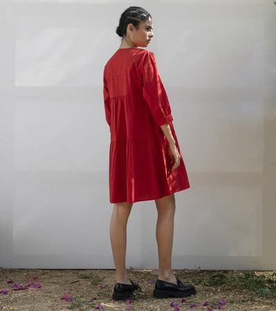 Cherry Frock Fashion Khara Kapas