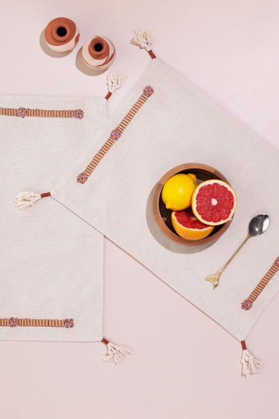 Chestnut Table Mats - Set of 4 Home Gado Living