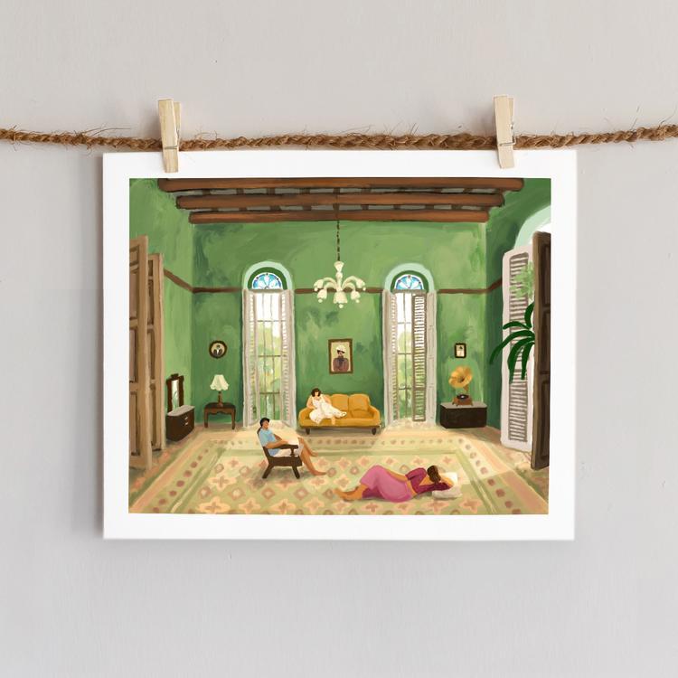 Chilling in Havana Art Richa Kashelkar
