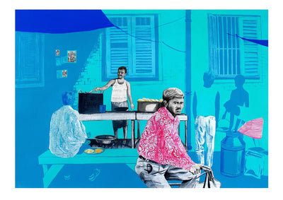 Chole Kulche And Others Print Art Zoya Chaudhary 