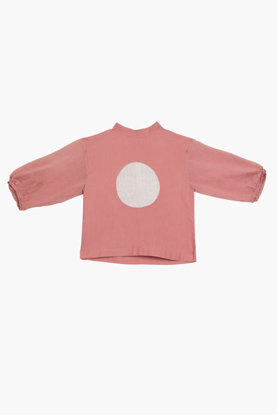 Circle Top- Dusty Rose Kids THREE Kids 