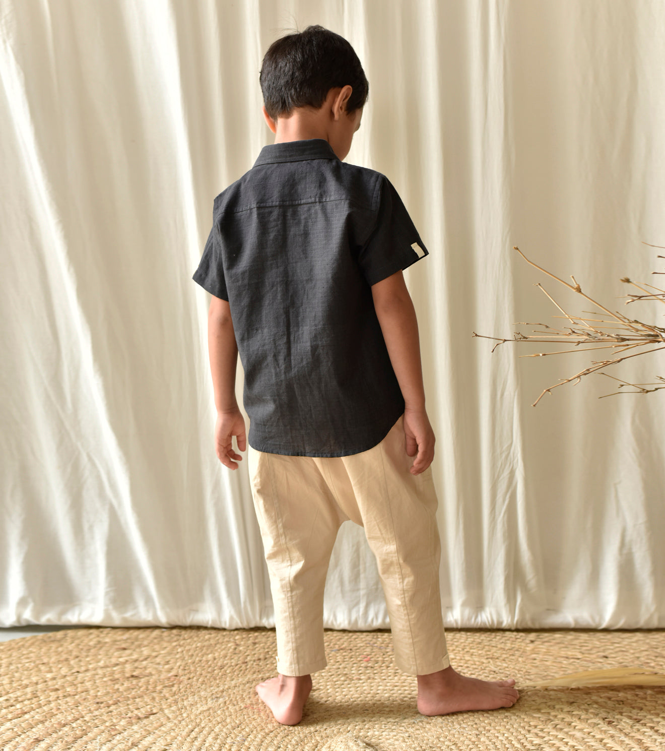 Coal Shirt Fashion Khara Kapas Kids