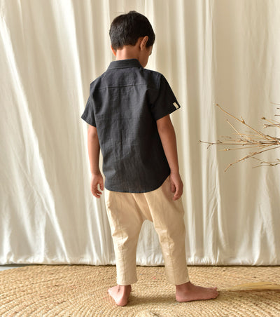 Coal Shirt Fashion Khara Kapas Kids