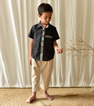 Coal Shirt Fashion Khara Kapas Kids
