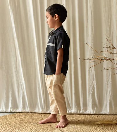 Coal Shirt Fashion Khara Kapas Kids