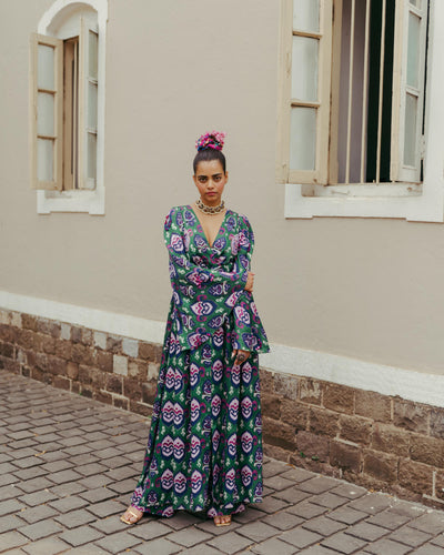 Cooch Behar Overlay Set Fashion JodiLife