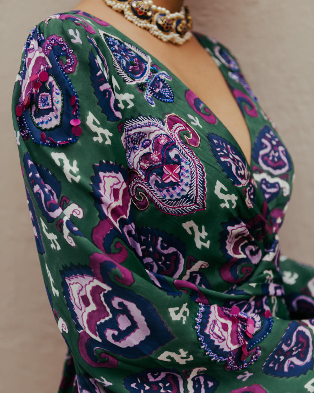 Cooch Behar Overlay Set Fashion JodiLife