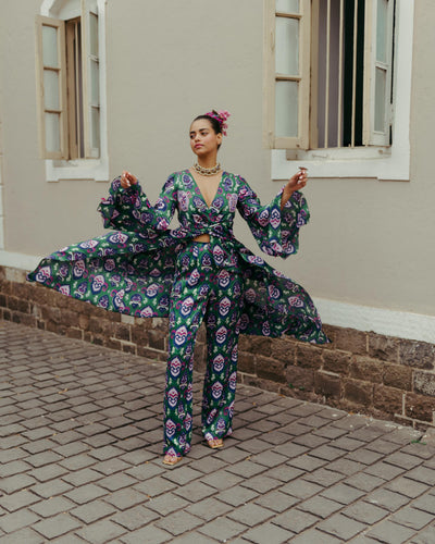 Cooch Behar Overlay Set Fashion JodiLife