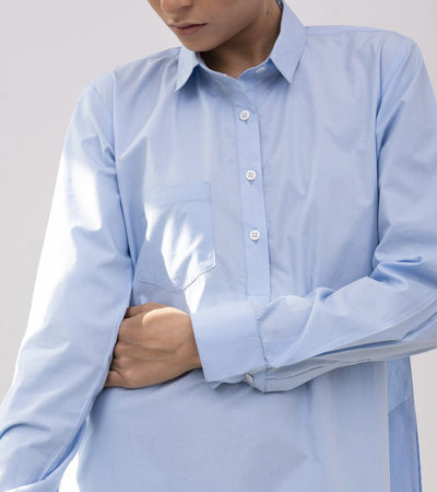 Cornflower A-Line Dress Fashion Khara Kapas