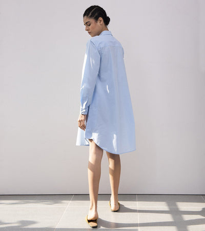 Cornflower A-Line Dress Fashion Khara Kapas