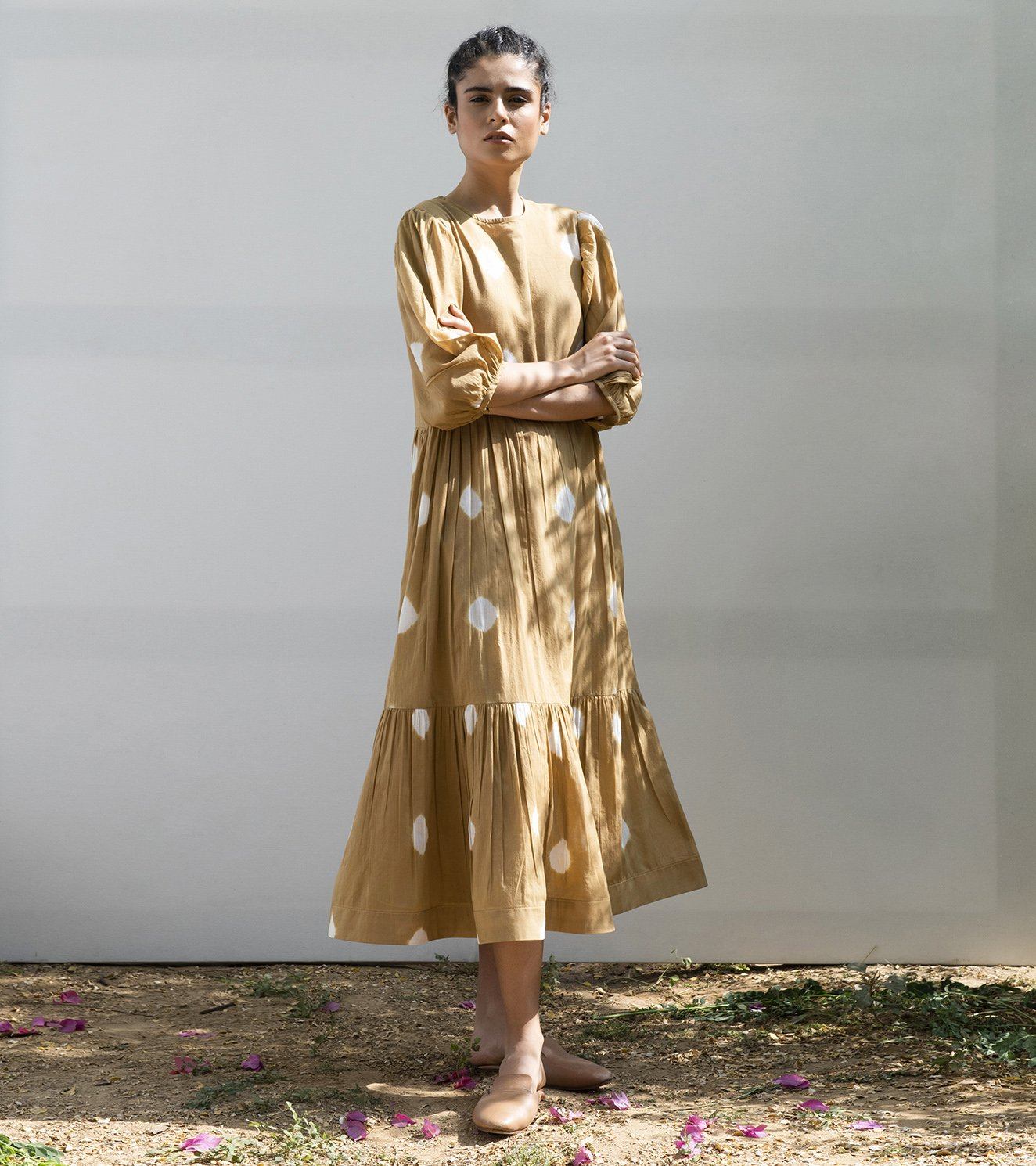 Cottonwood Shibori Dress Fashion Khara Kapas