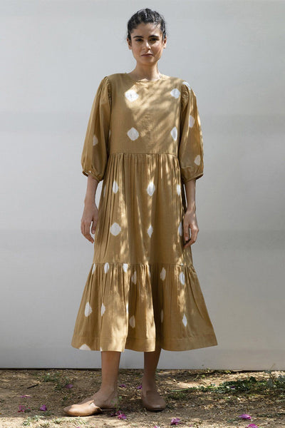 Cottonwood Shibori Dress Fashion Khara Kapas