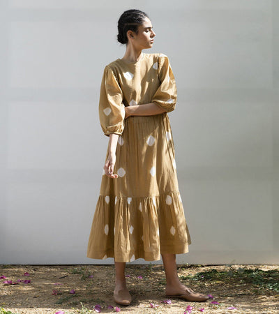 Cottonwood Shibori Dress Fashion Khara Kapas