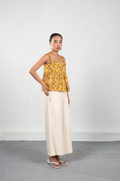 Dahlia Bloom Tencel top Fashion SUI 