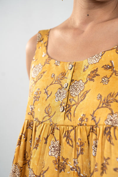 Dahlia Bloom Tencel top Fashion SUI 