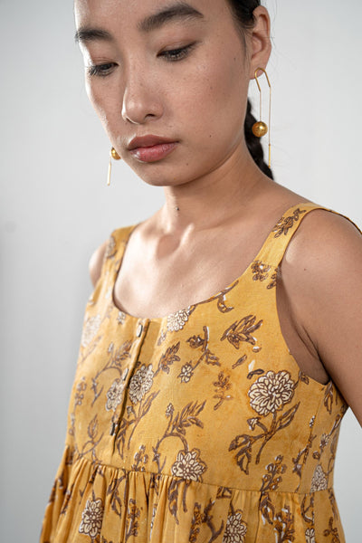 Dahlia Bloom Tencel top Fashion SUI 
