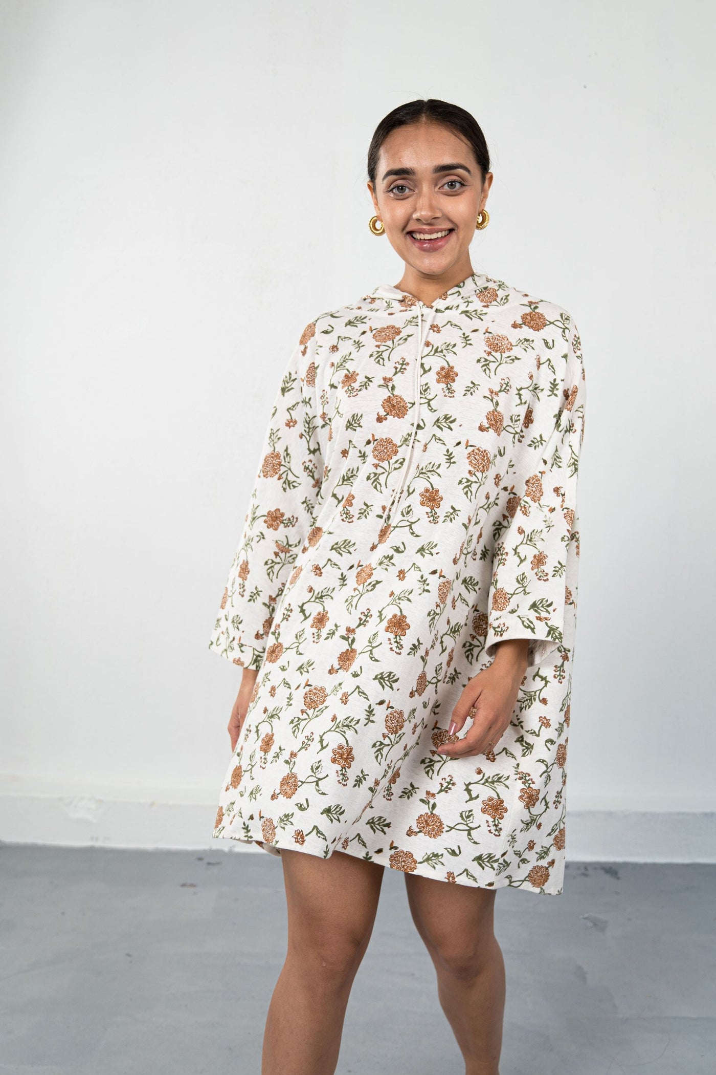 Dahlia Moon hemp hoodie dress Fashion SUI 