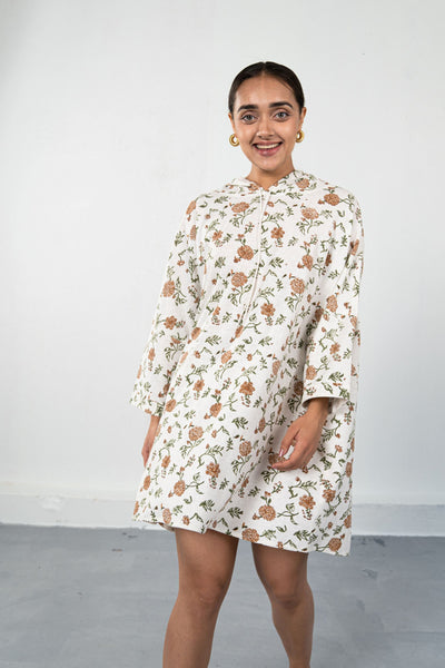 Dahlia Moon hemp hoodie dress Fashion SUI 