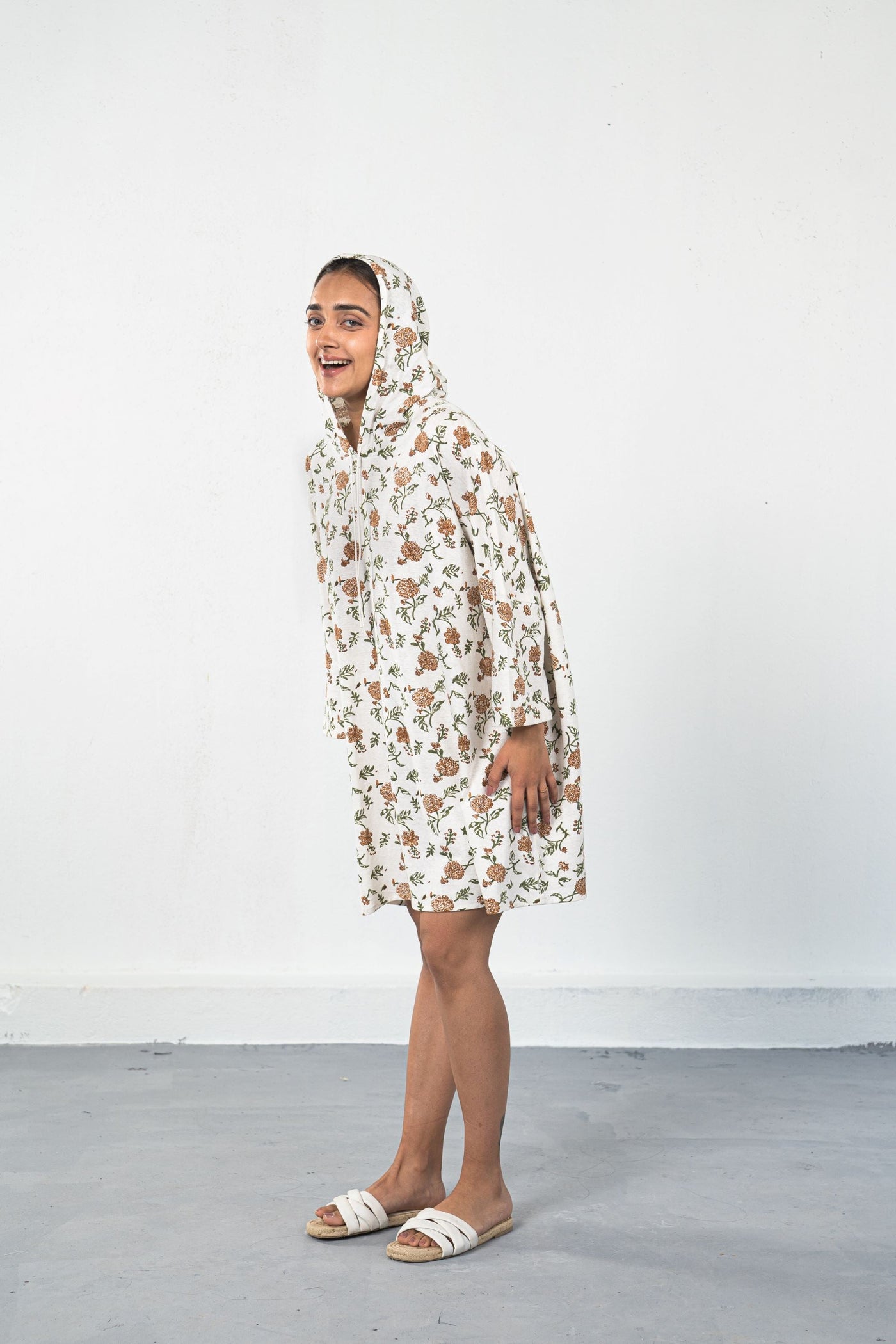 Dahlia Moon hemp hoodie dress Fashion SUI 