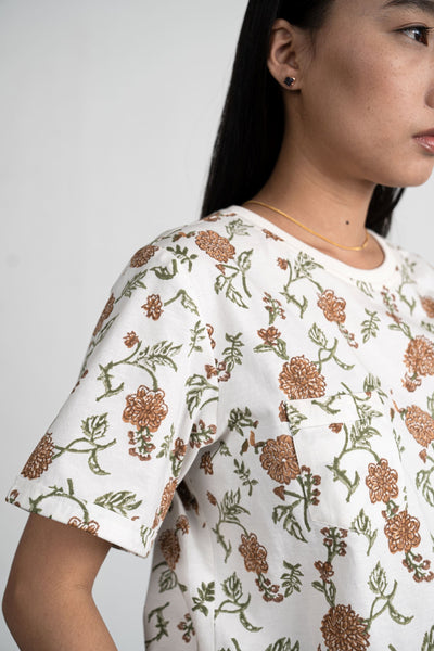 Dahlia Moon organic cotton knit t-shirt Fashion SUI 