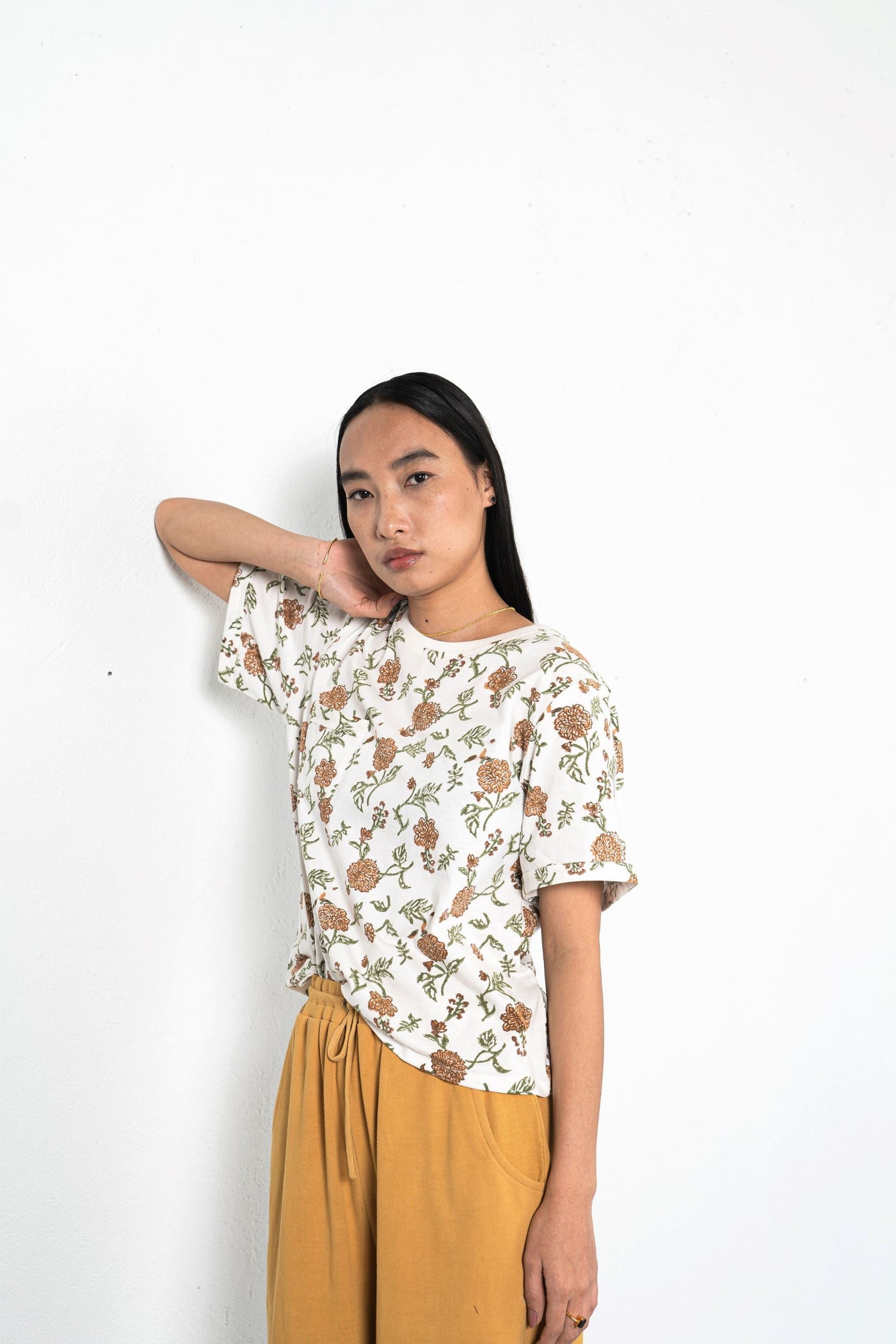 Dahlia Moon organic cotton knit t-shirt Fashion SUI 