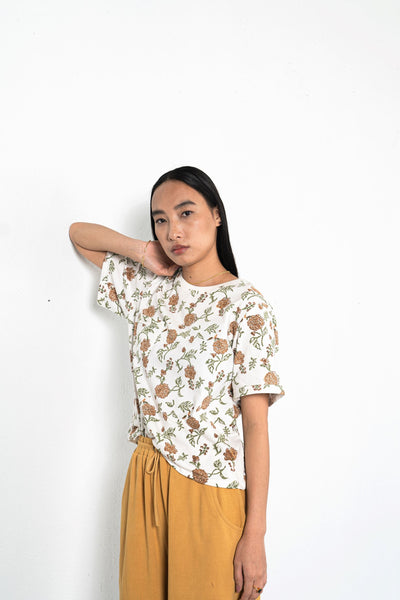 Dahlia Moon organic cotton knit t-shirt Fashion SUI 