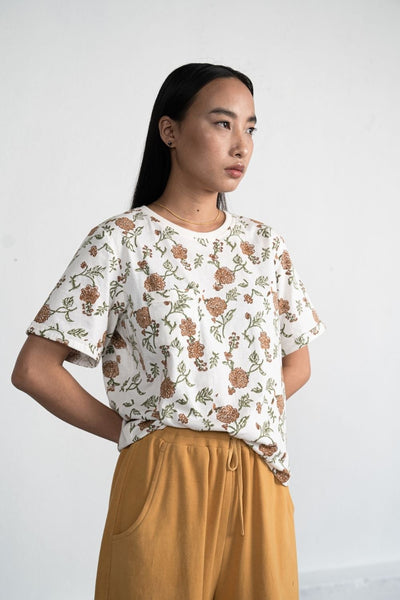 Dahlia Moon organic cotton knit t-shirt Fashion SUI 