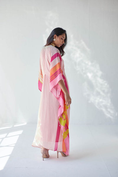 NUDE PEARL KAFTAN