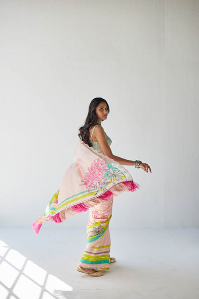 NUDE PINK ORCHID SARI
