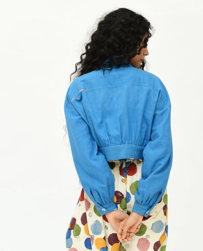 DEEP SPACE CROP JACKET Fashion Rias
