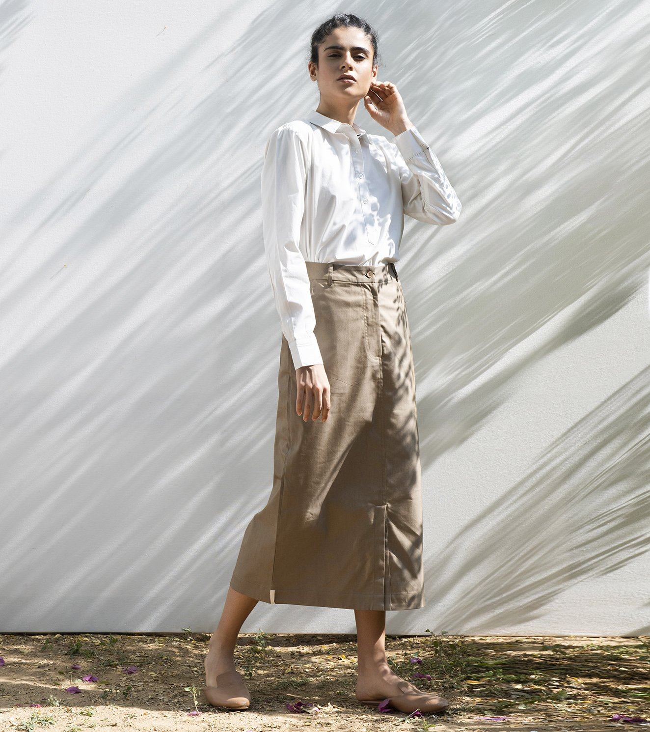 Desert Ironwood Long Skirt Fashion Khara Kapas