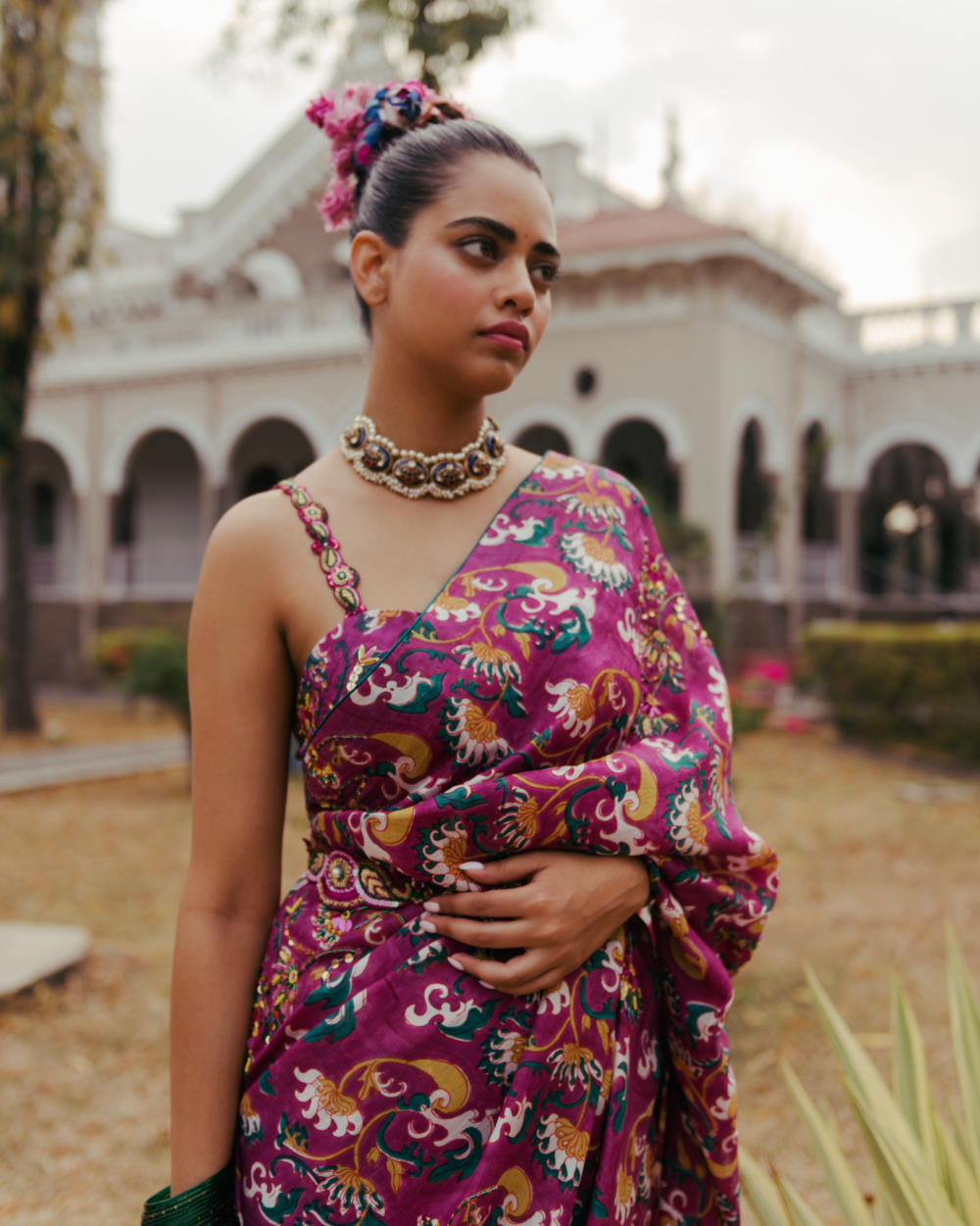 Devi Silk Blouse Fashion JodiLife