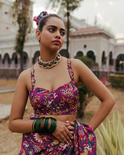 Devi Silk Blouse Fashion JodiLife