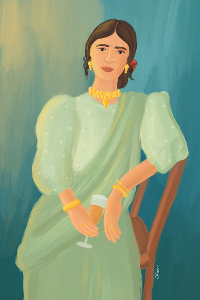 DINNER PARTY ART MEDHA EASWAR