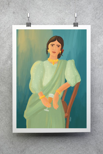 DINNER PARTY ART MEDHA EASWAR
