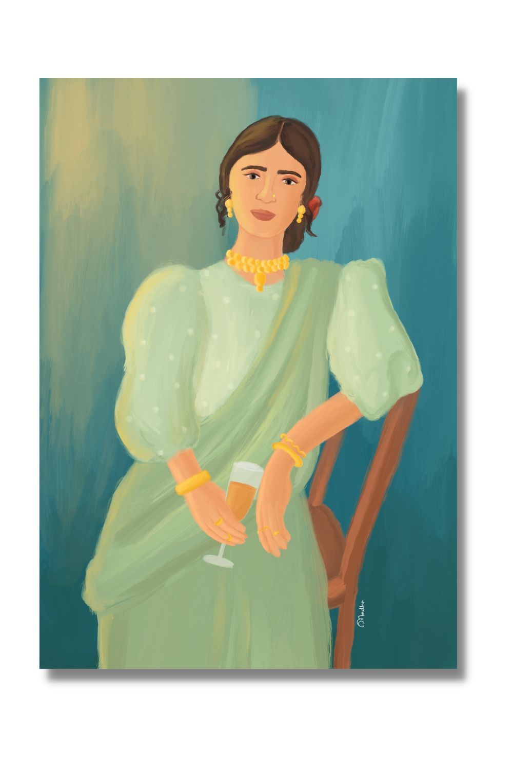 DINNER PARTY ART MEDHA EASWAR