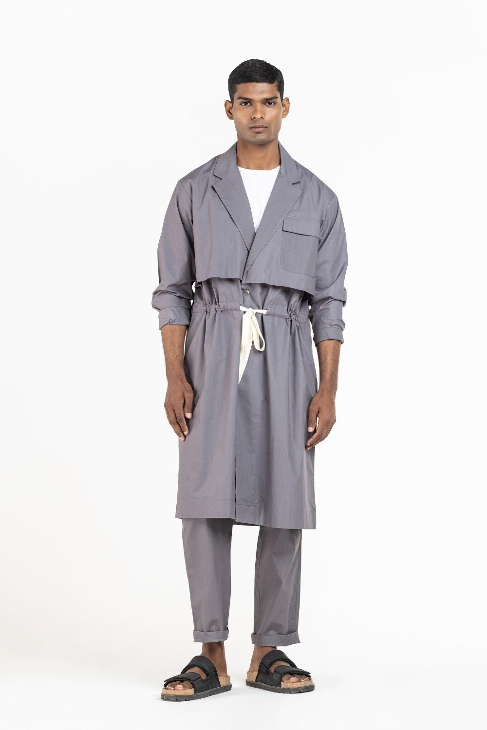 Double Layer Jacket Granite Men THREE 