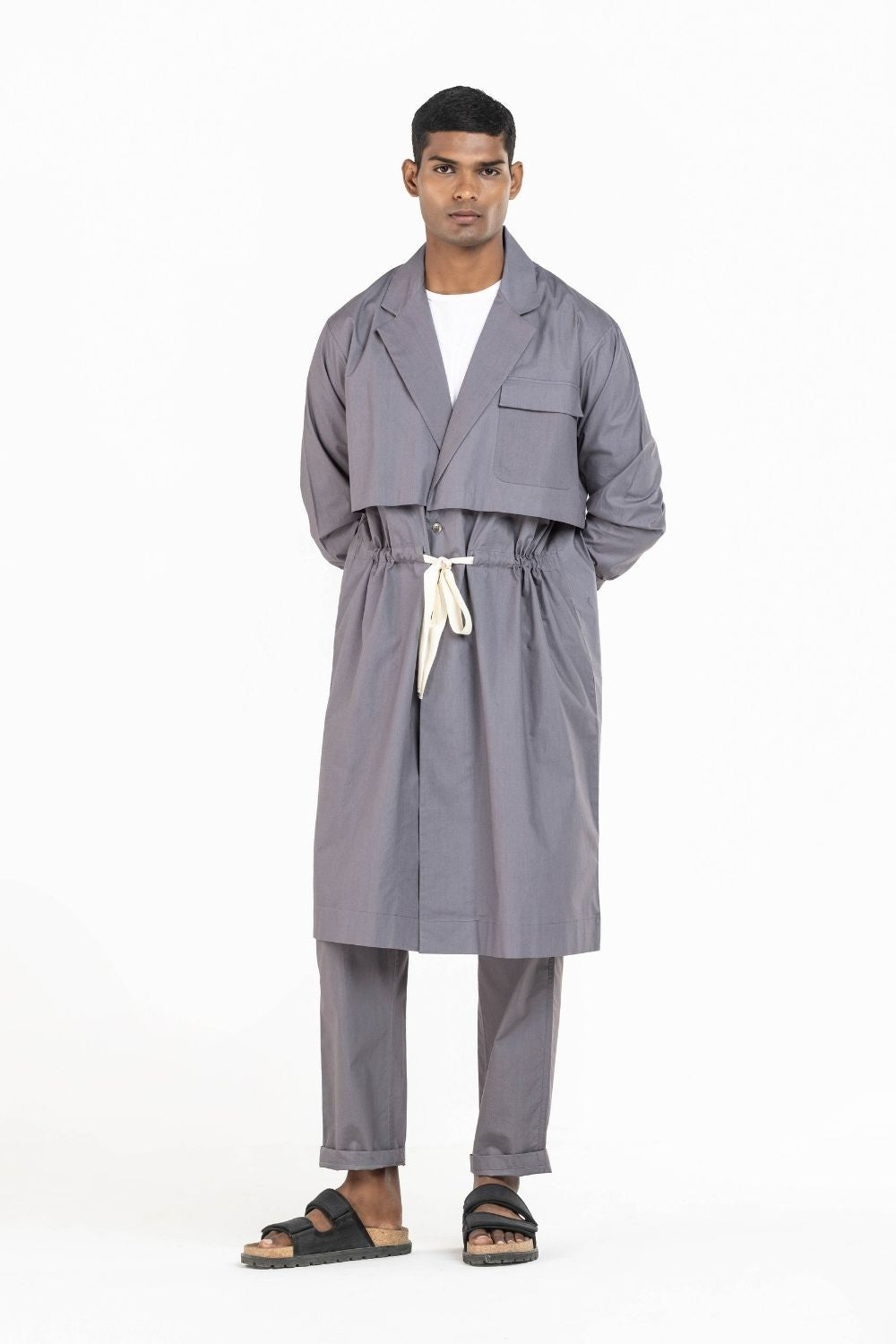 Double Layer Jacket Granite Men THREE XS Co-ord Set 