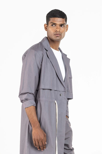 Double Layer Jacket Granite Men THREE XS Jacket 