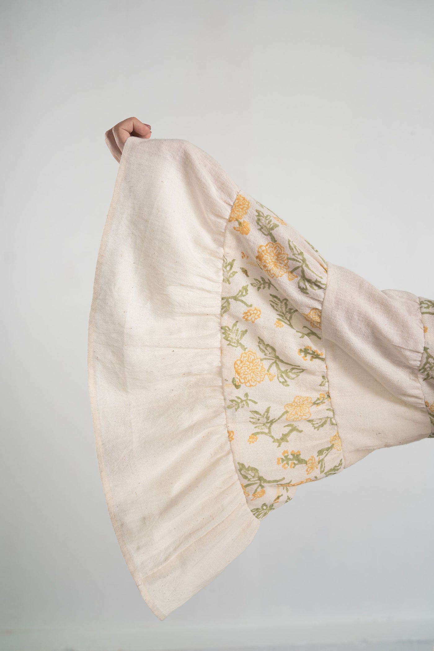 Dreaming of Dahlias handwoven organic cotton dress Fashion SUI 