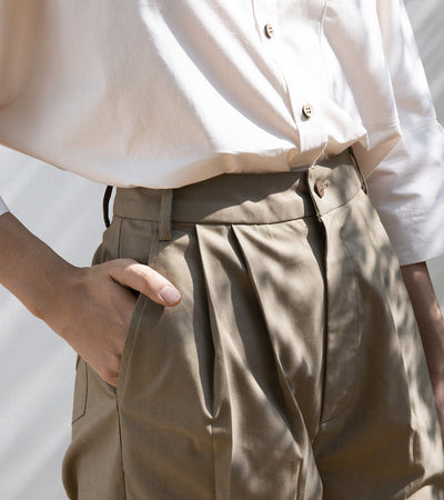 Elm Twig Cropped Trousers Fashion Khara Kapas