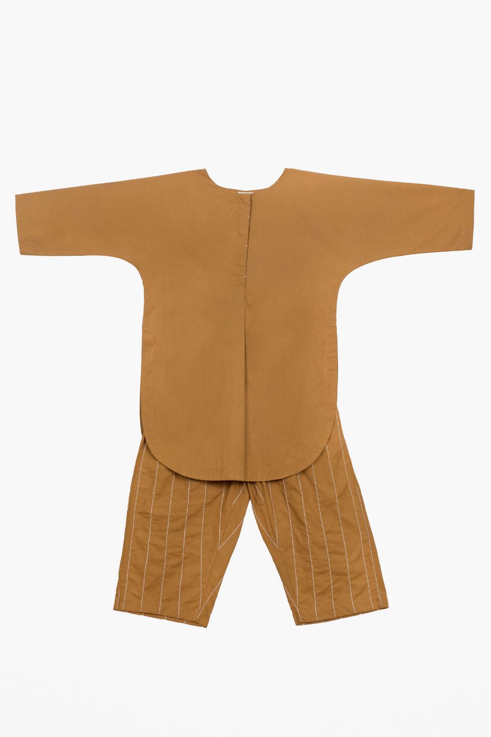 EMBROIDERED BROAD BOTTOM- MUSTARD Kids THREE Kids 