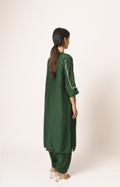 Emerald Aayat Kurta and Pant Set Fashion DOT