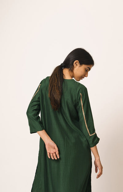 Emerald Aayat Kurta and Pant Set Fashion DOT