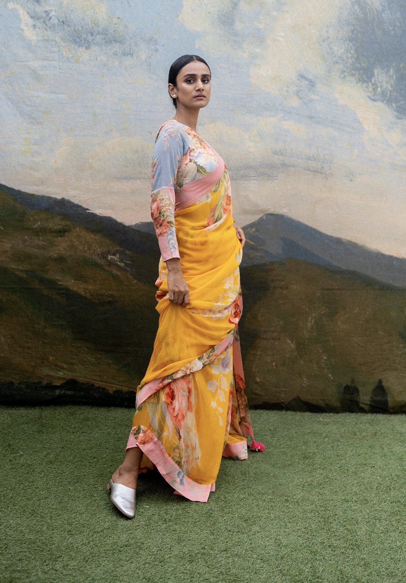 FAUJI SAREE Fashion YAM