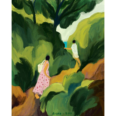 First Glimpse of the Sea Art Richa Kashelkar